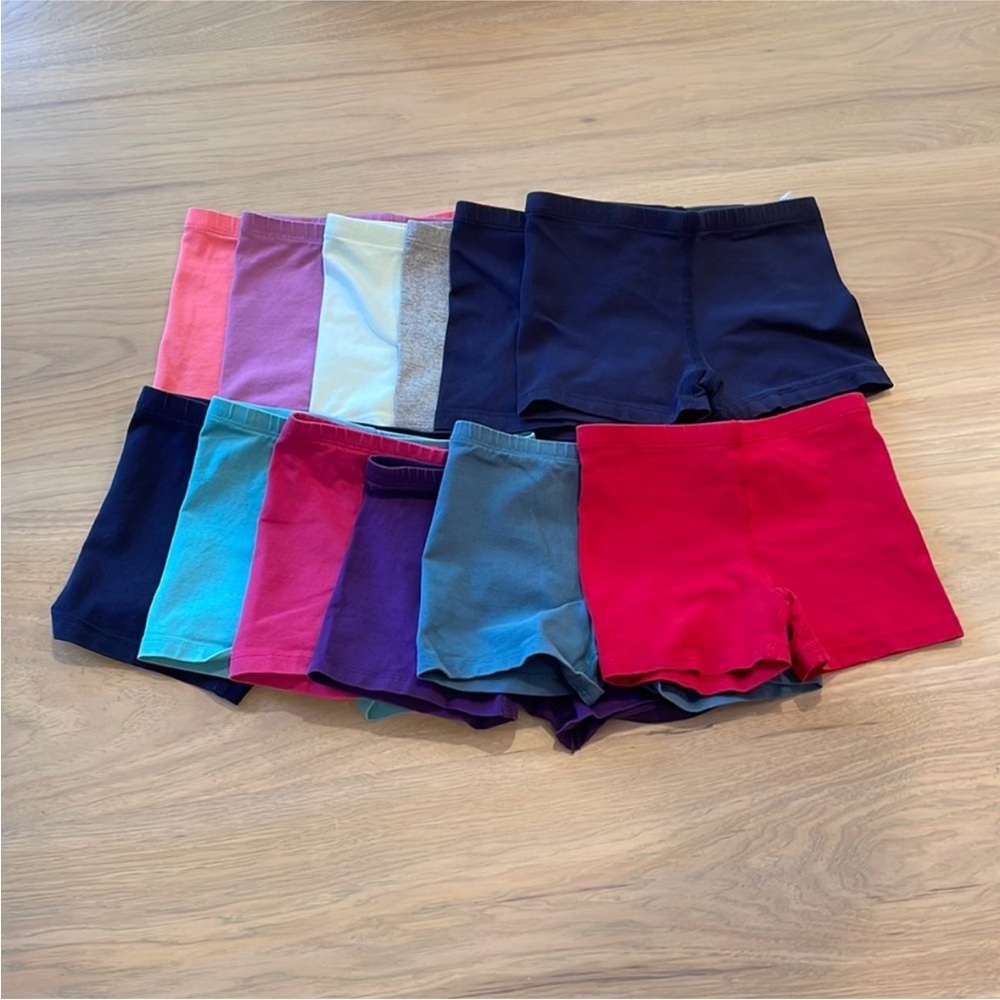 Listing for top row of shorts